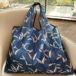 Portable Foldable Supermarket Shopping Bag, Large Capacity Waterproof Cloth Bag, Grocery Shopping Bag, Tote Bag, Large Eco-Friendly Bag