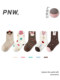 Girls' socks pure cotton spring and autumn baby cute cartoon mid-calf socks children's autumn and winter three-dimensional ear boneless socks