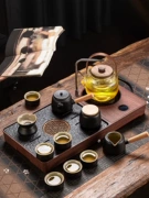 Khay trà hộ gia đình bàn trà tích hợp ấm đun nước kung fu bộ trà khay trà trà biển nhỏ hoàn toàn tự động pha trà