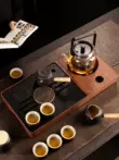 bộ pha trà điện Bộ trà kết hợp, khay trà và bàn trà gia đình, bộ trà Kung Fu hoàn chỉnh, ấm đun nước, văn phòng tất cả trong một hoàn toàn tự động khay trà điện tử Bàn trà điện