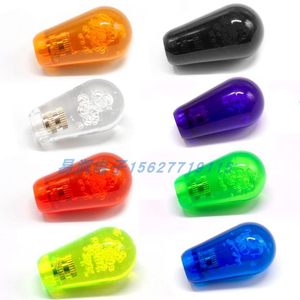 Transparent crystal ellipotum M6 nuts three -and -rocker universal American head plus long rod fighter fighting game arcade