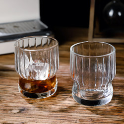 ins Wind Glass Cup High-End Coffee Cup with Unique Design for Home Use, Girls' Iced Americano Milk Cup