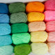 Baby 4-strand milk cotton self-woven scarf medium thick thread ball blanket crochet diy wool hand-knitted material bag