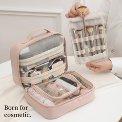 Large-Capacity Cosmetic Bag for Women 2026 New Model with Partitioned Storage, Portable Skincare Storage Bag, Super Popular and Luxurious