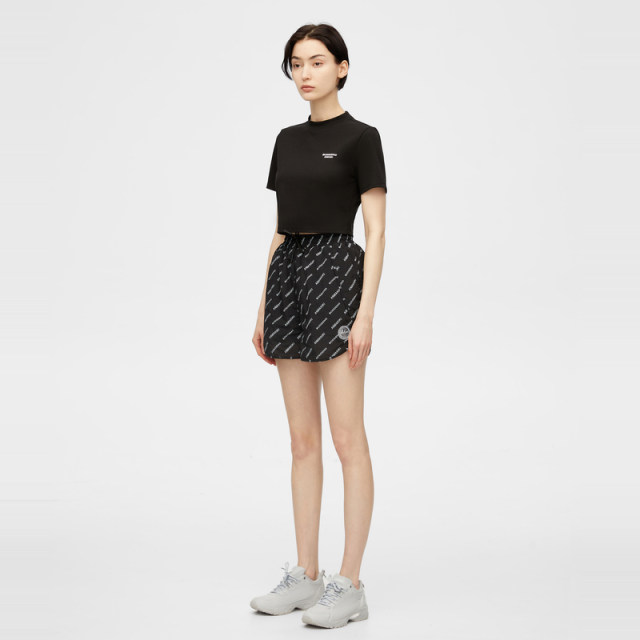 
Bosideng Olexia women's letter printed short-sleeved T-shirt simple and fashionable classic slim