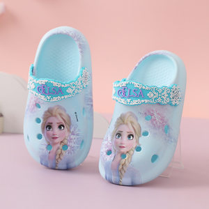 
Princess Aisa children's hole shoes girls slippers non-slip summer new cartoon baby sandals boy beach shoes