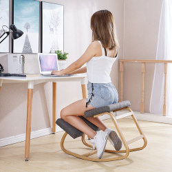 Creative Computer Chair, Home Office Chair, Ergonomic Correction Chair, Kneeling Chair for Adults, Posture Correction Chair for Students