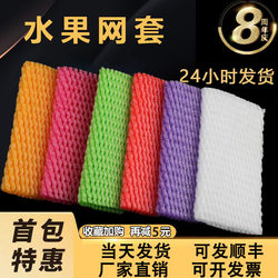 Fruit Net Cover Shock-Proof Protective Packaging Foam Net Bag Net Pouch for Apples, Strawberries, Oranges, Tangerines, Kiwis Net Pad