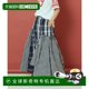 1h refundable Japanese direct mail Freada women's plaid spliced ​​ruffled layered skirt 1811252400014