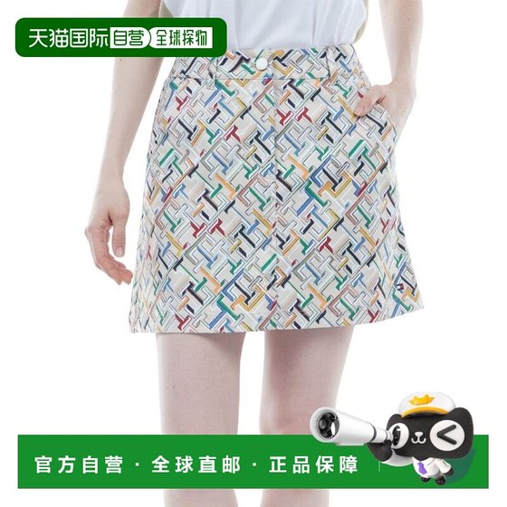 
Japan direct mail TOMMY HILFIGER GOLF women's golf monogram pattern skirt THLA405