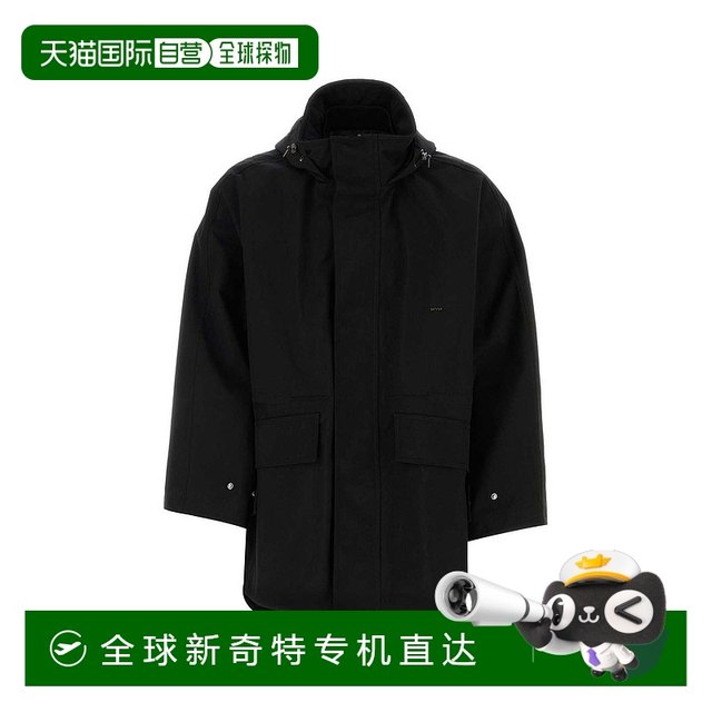 Hong Kong Direct Mail Wooyoungmi Wu Yangmi Men's Hooded Long Casual Jacket W241JP01 Stand Collar