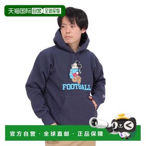 
Japan direct mail CHAMPION HERITAGE men's Disney theme reverse knit hooded pullover sweatshirt
