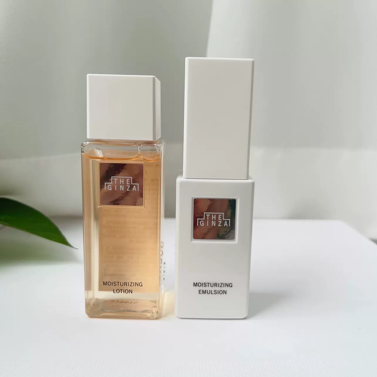 THE GINZA御银座水乳中小样套装澄晶粉水50ml 铂晶焕能乳液40g