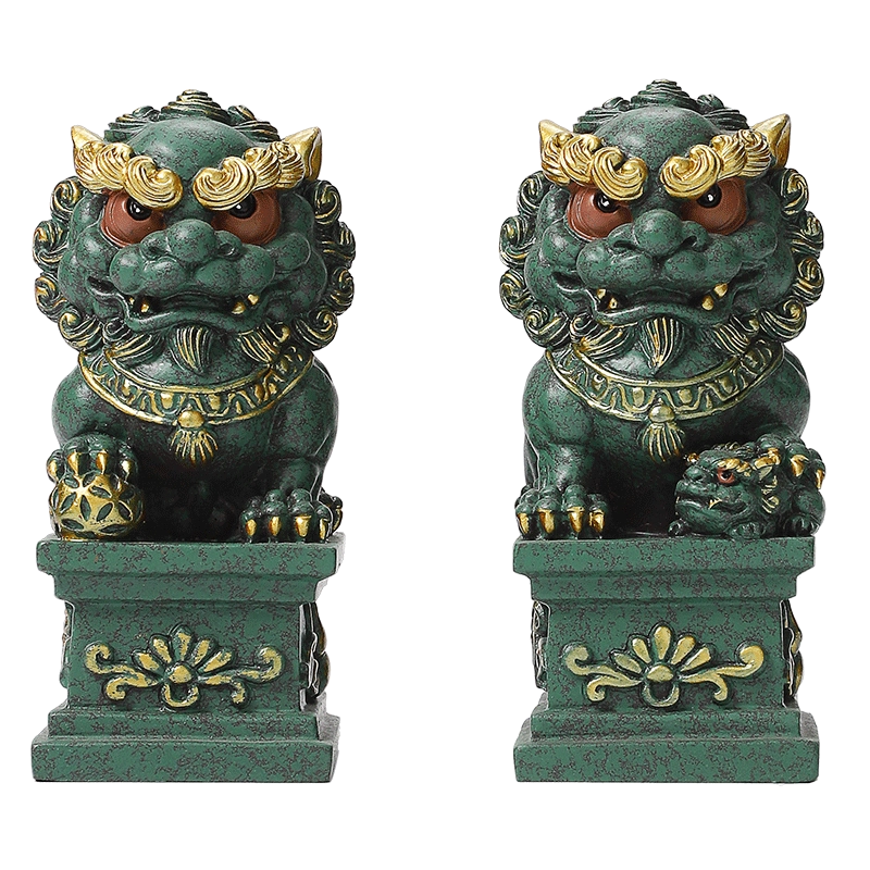 木彫金朱漆塗玉獅子 】 江戸時代 木彫金朱漆塗玉獅子 】 江戸時代