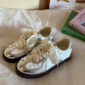 
Qingdao Fukelai women's shoes off-size clearance with skirt white shoes for women 2026 spring and autumn new casual sports