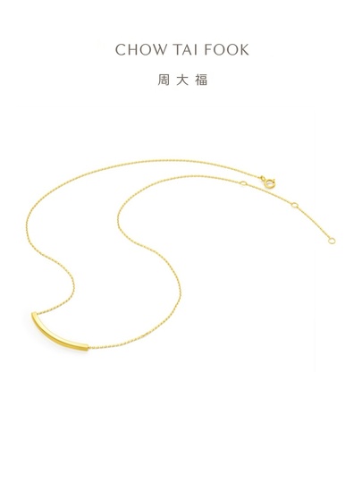 CHOW TAI FOOK ゴールド ネックレス 約50cm Amazon.com: CHOW TAI FOOK 18K Yellow Gold Necklace Chain