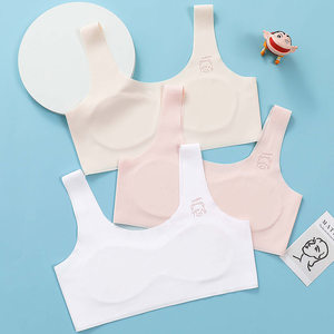 
Girls' underwear, children's development period, thin girl's bra, 9-13 years old, girls' vest, summer ice silk primary school students