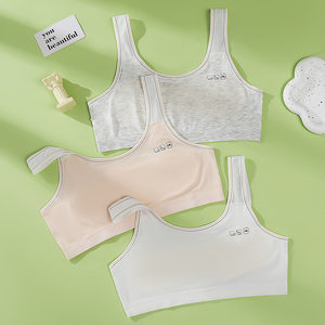 
Girls bra student sports junior high school underwear puberty stage junior high school girls casual seamless vest