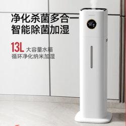 Wiekurt Humidifier for Home Bedroom, Small Office, Air Purification, Aromatherapy, Living Room Floor-Standing Spray Machine