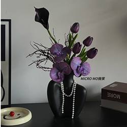 Clouds and Mist·Artificial Flowers, Fake Flowers, Light Luxury, High-End, High-Quality Home Furnishings, Living Room Decoration, Desktop Coffee Table Decorations