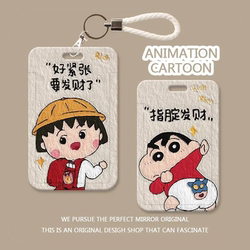 Cartoon Lucky Little Newbie Student Id Card Holder Canteen Meal Card Badge Holder Campus Bus Pass Guangzhou Pass Subway Access Control
