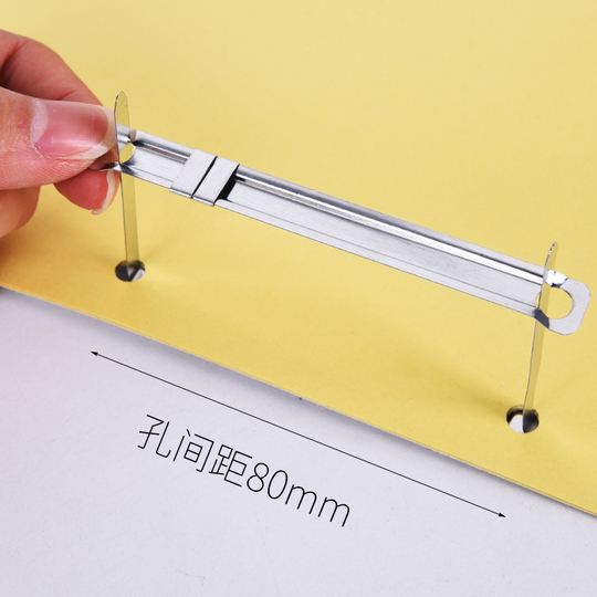 Guide Di Serraggio Universali DIN A4 | 10 Pezzi Per 100 Fogli, Morsettiera In PVC Bianco - Foto 4