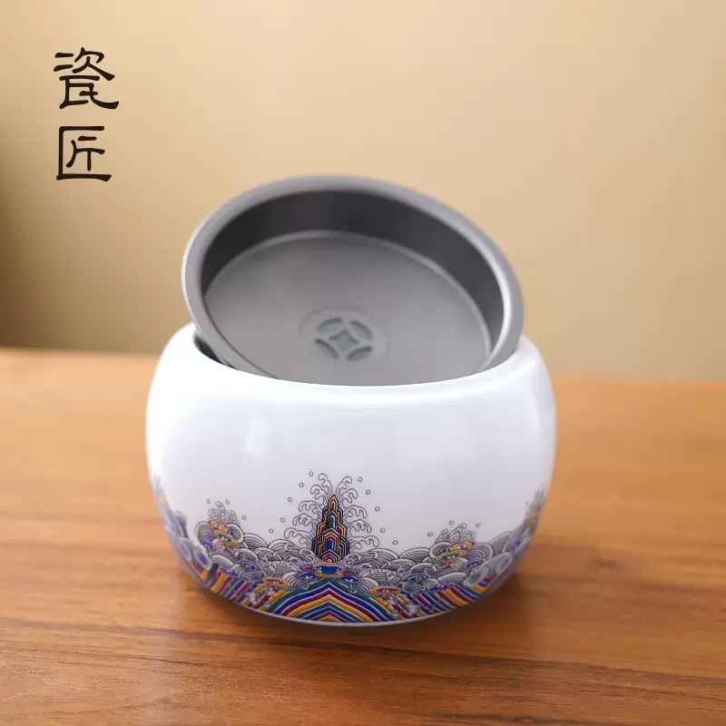高評価即納清時代 文房具 書道具　染付　水盂　皿　茶道具　中国美術　古美術　古玩 清