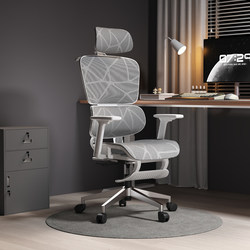 Ergonomic Chair, Waist-Protecting Computer Chair, Home Comfortable Sedentary Gaming Chair, Girls Can Lie Down, Office Chair