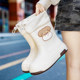 Japanese cute rain boots for women new fashion lightweight rain boots plus velvet adult ladies water shoes waterproof non-slip rubber shoes