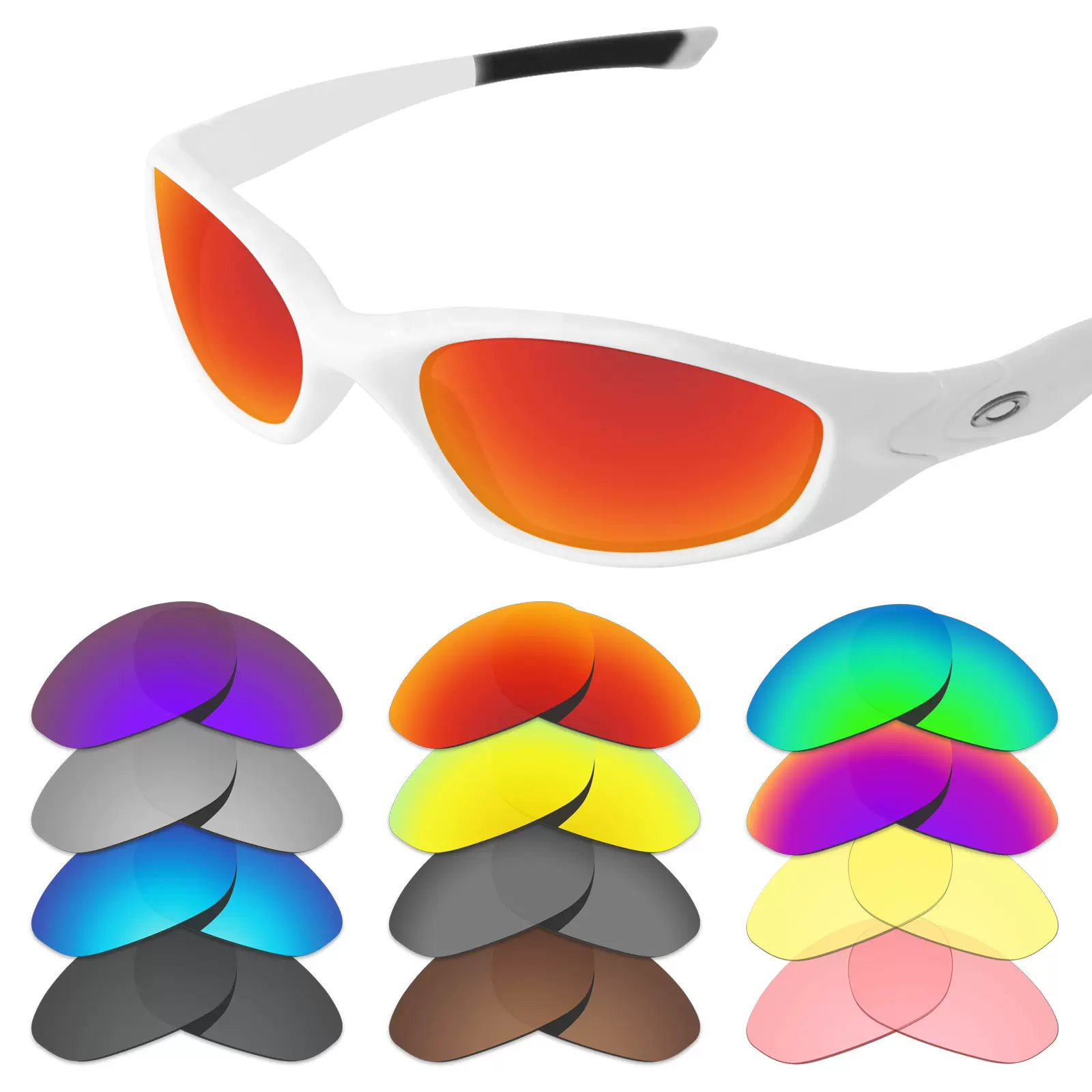 Tintart品牌适用于欧克利Oakley Minute 2.0偏光替换镜片支持近视-Taobao