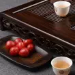 khay trà gỗ nguyên khối Congjian gỗ mun khay trà ngăn kéo-loại nhà cánh gà gỗ chắc chắn lớn bàn trà Kung Fu trà lưu trữ nước khay trà khay trà gỗ giá rẻ Tấm