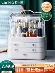 Japanese Imported Muji Popular Cosmetics Storage Box Lipstick Skincare Products Dressing Table Household Dustproof Desktop Organizer