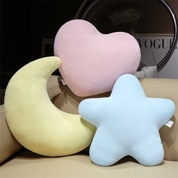 ins Scandinavian Style Heart Moon Star Pillow Cushion Sofa Living Room Bedroom Bedside Back Cushion Pillow