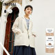 
INITIAL25 summer new flat collar handsome style off-shoulder light and light people wear suit jacket for women XX144