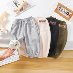 2025 Casual Pants Autumn New Boys Pants Trousers Girls Infants Autumn and Winter Children’s Spring Clothes