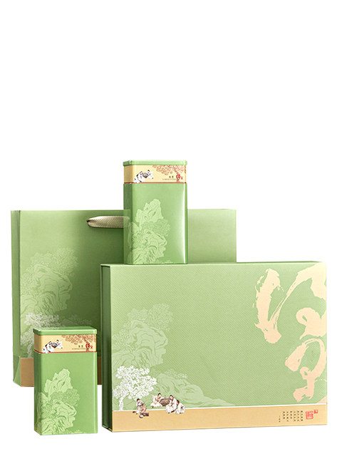 New tea packaging box universal Longjing Biluochun Half Jin [Jin equals ...