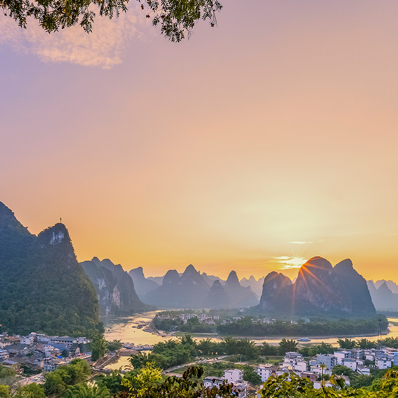 【含高铁动车+无购物团】广西桂林+阳朔+龙脊梯田+北海+涠洲岛7日