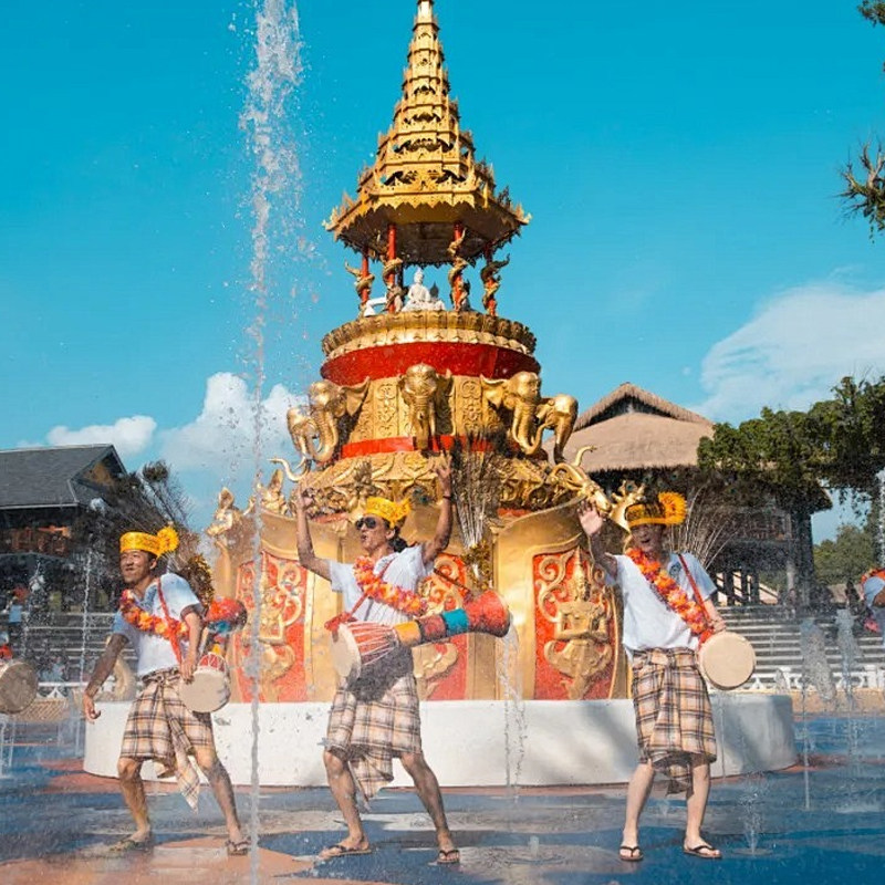 一单一团I西双版纳5日游4晚告庄高档酒店快艇亲子旅游云南旅游