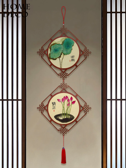 Lu Shidi 中国結び 壁掛け装飾 - リビングルーム＆ホテルの新年絵画