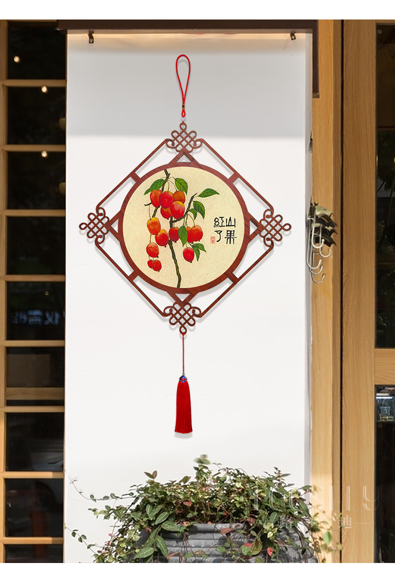 Lu Shidi 中国結び 壁掛け装飾 - リビングルーム＆ホテルの新年絵画