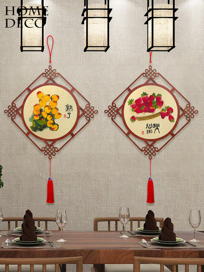 Lu Shidi 中国結び 壁掛け装飾 - リビングルーム＆ホテルの新年絵画
