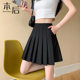 KB-133 Thin pocket elastic waist skirt short skirt summer women's tennis pleated skirt small college style