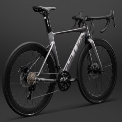 Philip Road Bike Adult Men's Flat Handlebar Bicycle Youth Women's Lightweight Ultra-Light Variable Speed Racing Bike