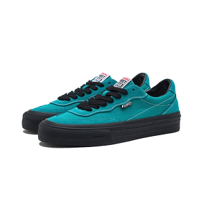 
VISION official FLAT TOP turquoise green low top fur canvas shoes for men and women street skateboard shoes