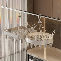 Multifunctional Clothes Drying Rack Clip for Home Use, Student Dormitory Balcony Sock Drying Tool, Baby Underwear and Shoe Drying Rack