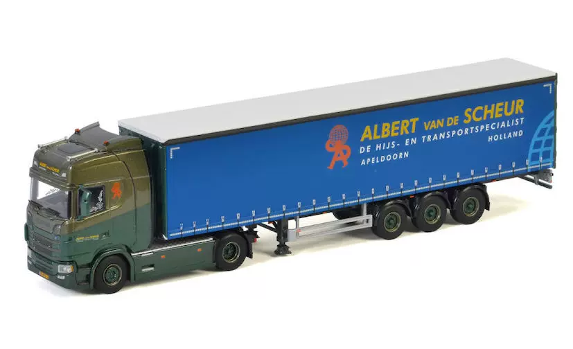 WSI 1:50 SCANIA CS20H 4X2 篷布卡车合金车模01-3495 ALBERT-Taobao