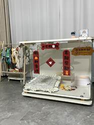 Acrylic Dog House Indoor Small Dog Bichon Dog Kennel All-Season Universal Cage Luxury Pet Dog Cage