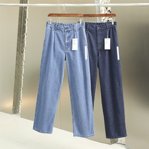 
Highly recommended! Offline 998 synchronization! Kapok blended! Japanese work jeans for men, washed casual trousers
