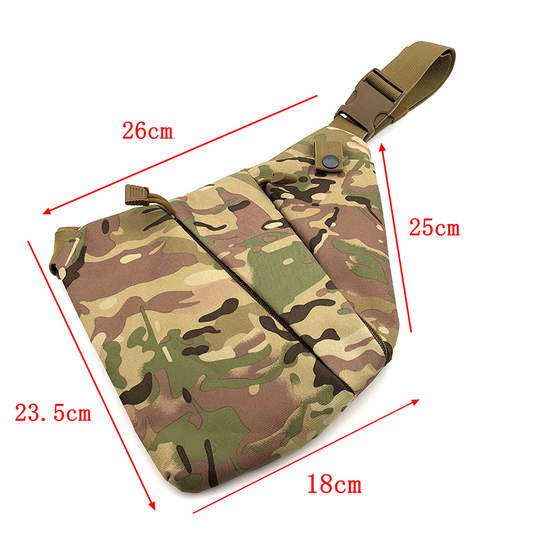 Borsa Antifurto A Tracolla Impermeabile, Uomo Donna, Con Tasche RFID, Grigia
