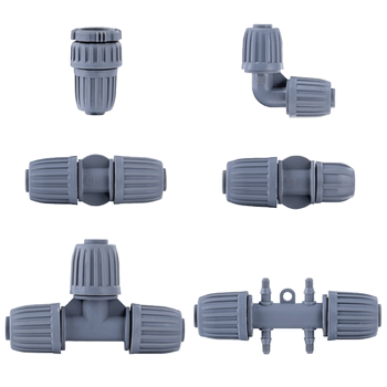 Greenhouse direct plug gardening micro-spray accessories for watering